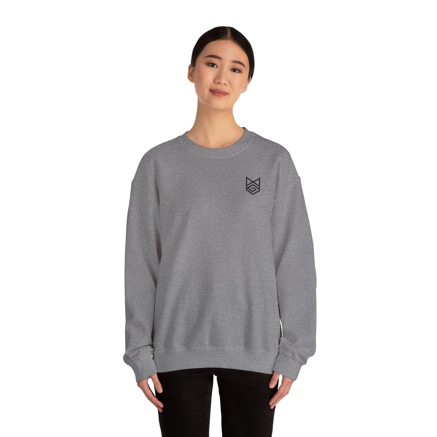 Gym Kittie logo Unisex Crewneck Sweatshirt