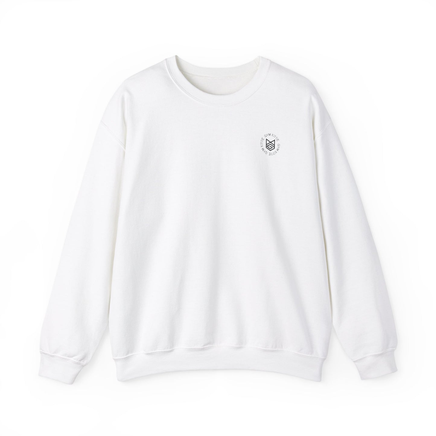 Gym Kittie circle logo Unisex Crewneck Sweatshirt