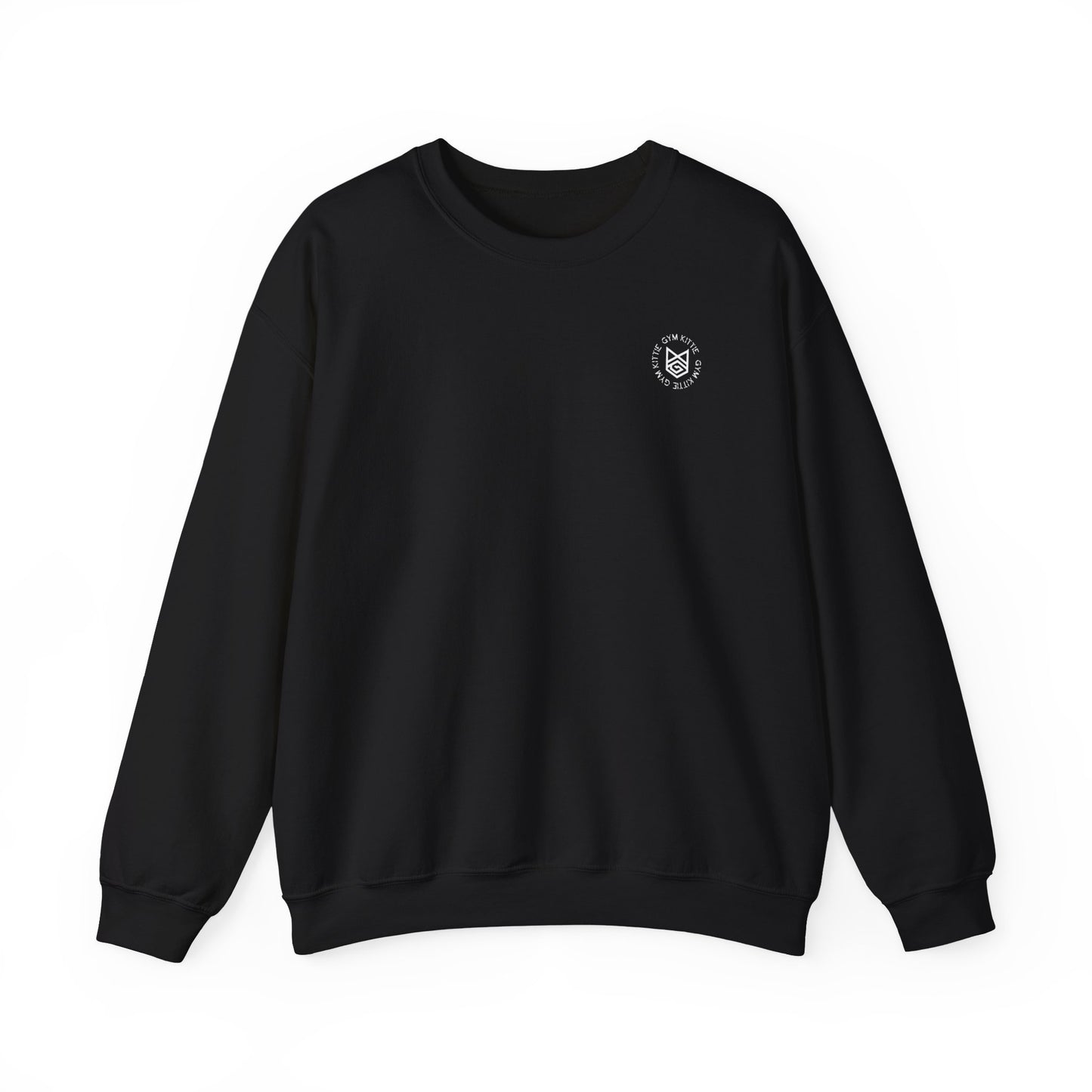 Gym Kittie circle logo Unisex Crewneck Sweatshirt