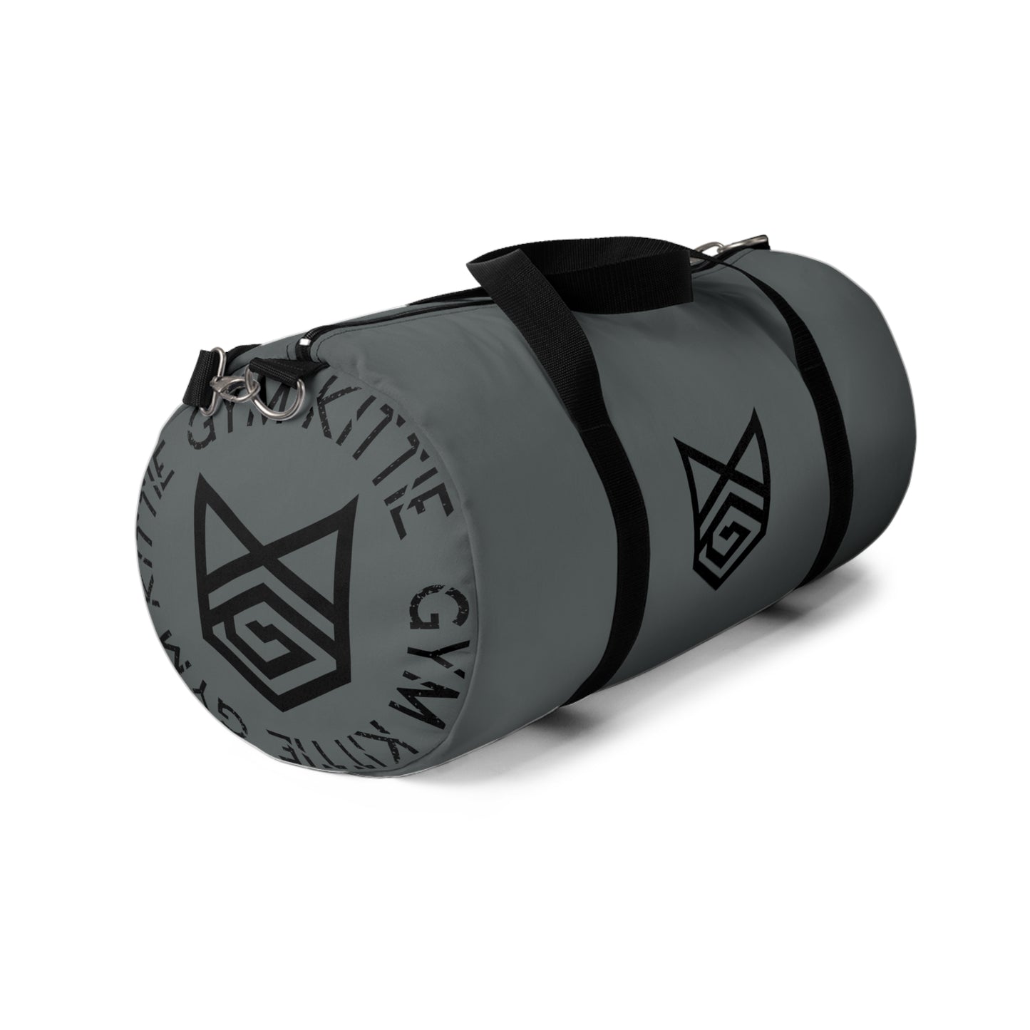 Gym Kittie circle logo Duffel Bag