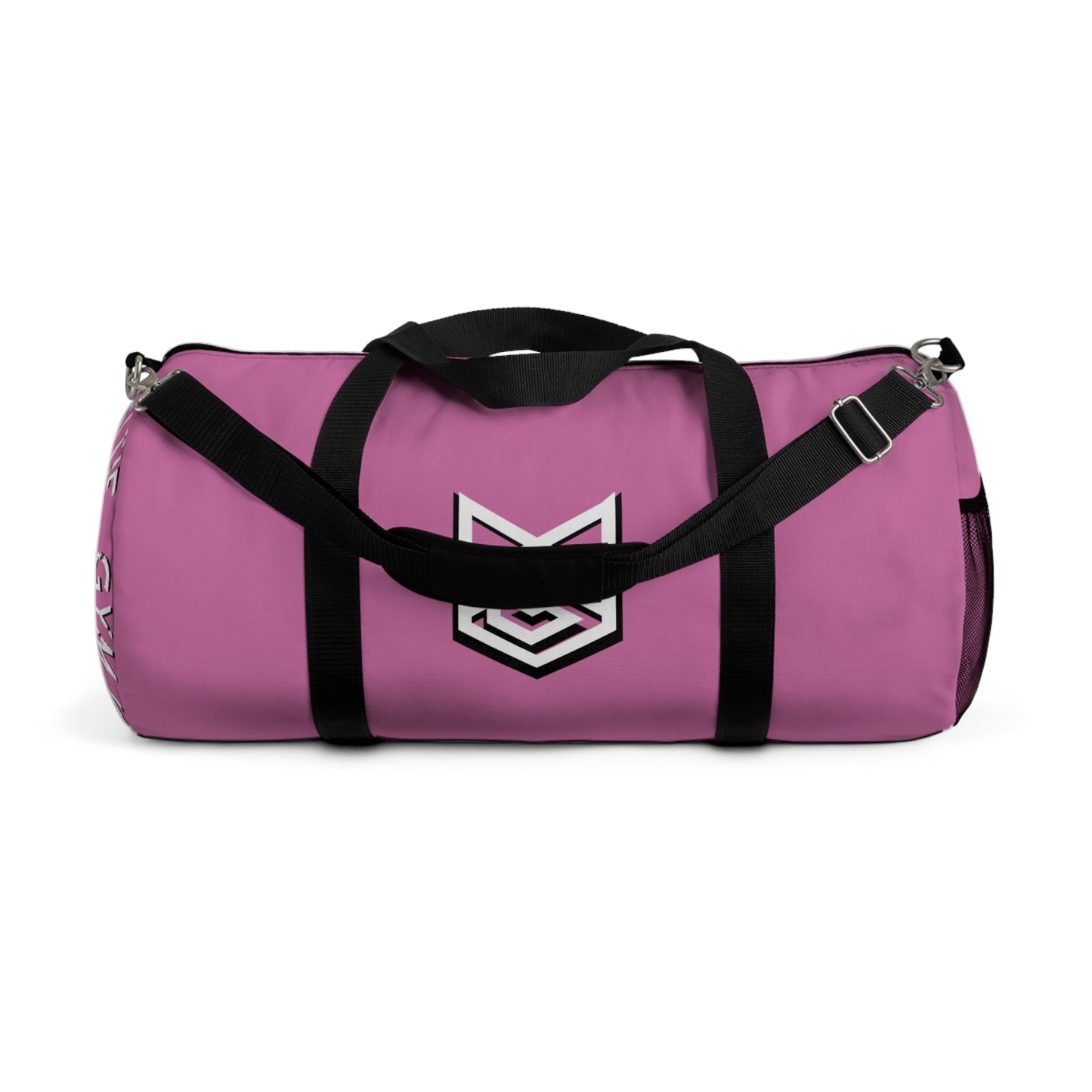 pink Gym Kittie circle logo Duffel Bag